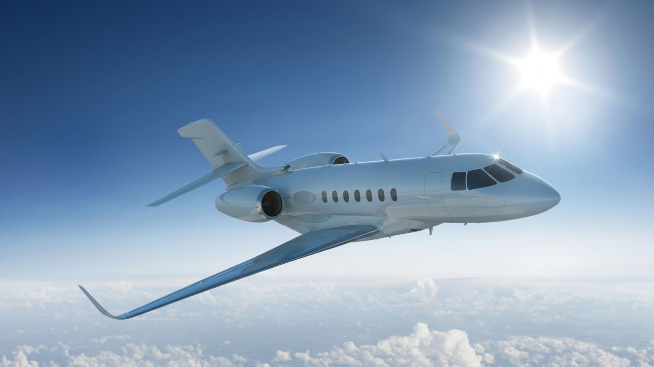 Aircraft in flight